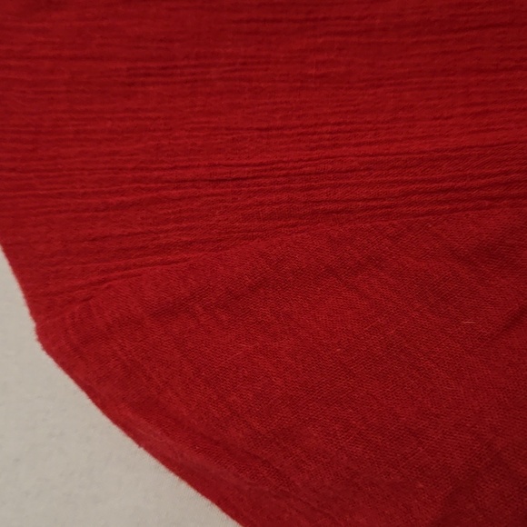 Croft & Barrow, Tunic, Top, Sz Sm, Red, Navy, White, Lightweight, Comfy, Stretch - Picture 5 of 9